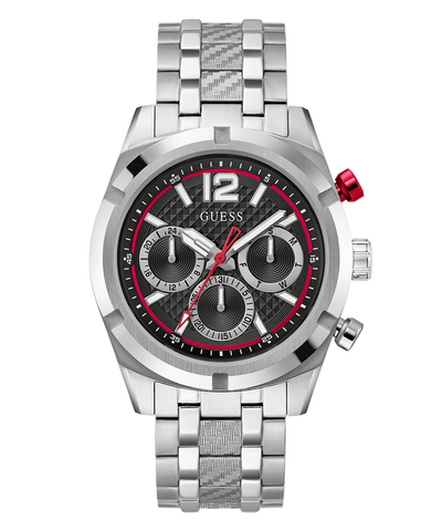 GW0714G1 GUESS Mens Silver Tone Multi-function Watch