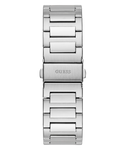 GW0789G1 GUESS Mens Silver Tone Analog Watch