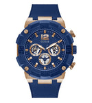 GW0264G4 GUESS NAVIGATOR Men Blue Round Dial Analog Watch