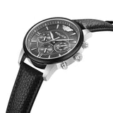 PLPEWGF0040440 Police Black Leather Strap Watch for Men