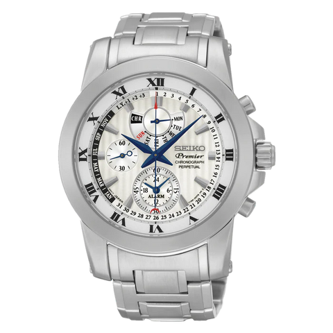 SPC159P1 Seiko Premier Chronograph Perpetual watch for men