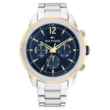 TH1792059 Tommy Hilfiger Blue Dial Silver Stainless Steel Strap Watch for Men