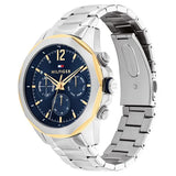 TH1792059 Tommy Hilfiger Blue Dial Silver Stainless Steel Strap Watch for Men