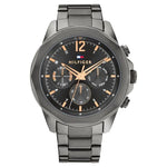 TH1792061 Tommy Hilfiger Grey Dial Grey Stainless Steel Strap Watch for Men