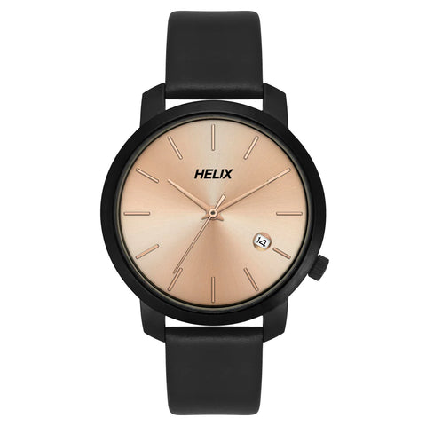 TW032HL36 Helix Analog Leather Watch Women