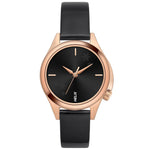 TW037HL12 Helix Analog Leather Watch Women