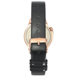 TW037HL12 Helix Analog Leather Watch Women