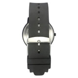 TW039HG20 Helix By Timex Black Round Analog Silicone Watch Men