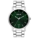 TW053HG02 Helix Round Analog Stainless Steel Watch Men