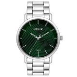 TW053HG02 Helix Round Analog Stainless Steel Watch Men