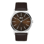 TW054HG03 Helix  Analog Leather Watch Men