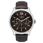 TW0TG7633 Timex Men Brown Round Dial Analog Watch