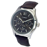 TW0TG7633 Timex Men Brown Round Dial Analog Watch