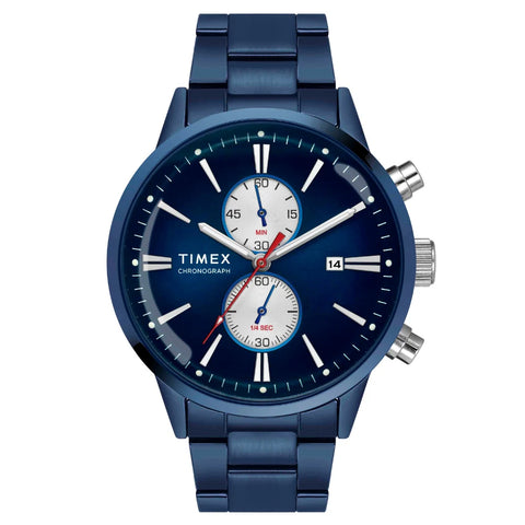 Timex Men Blue Round Dial Analog Watch - TWEG19934