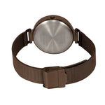 TWEL14507 Timex Women Brown Round Dial Analog Watch