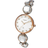 TWEL17002 Timex Fria Women Silver Round Analog Watch