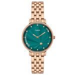 Timex Women Green Round Dial Analog Watch - TWEL19103