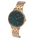 Timex Women Green Round Dial Analog Watch - TWEL19103