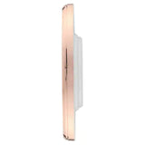 NCW0001PA02A Titan Rose Gold Metallic Wall Clock