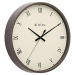 NCW0043PA04A Titan Classic Grey Wall Clock