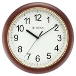 NSW0053WA01 Titan White Dial Brown Color Silent Sweep Technology