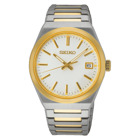 SUR558P1 Seiko Two-Tone Gents Watch with Date