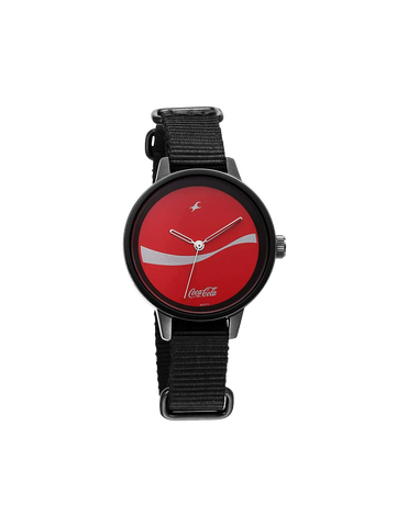 6256NP01 Fastrack Coke Red Dial Analog watch for Women