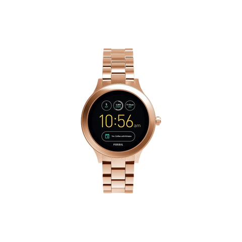 Fossil Q Venture Rose Gold-Tone Stainless Steel Gen 3 Smart Watch FTW6000