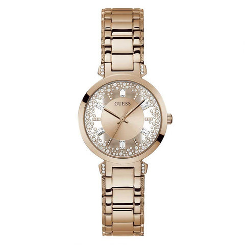 GW0470L3 GUESS Women Crystal Clear WATCH