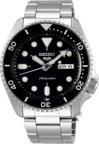 SRPD55K1 Seiko Analog Black Dial Men's Watch