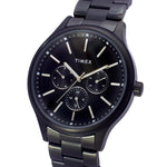 Timex Black Dial Round Case Multifunction Function Watch -TWEG18410