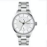 TWEG19900 Timex Silver Dial Round Case Multifunction Function Watch