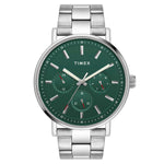 TWEG20017 Timex Green Dial Round Case Multifunction Function Watch