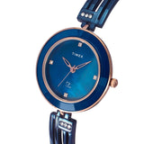 TWEL16203 Timex Fria Women Blue Round Analog Watch