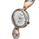 Pearl Dial Round Case 3 Hands Function Watch -TWEL16301