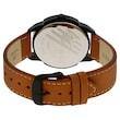 Titan Black Round Dial Leather Strap Multifunction Watches For Men NH1585NL01 - Bharat Time Style