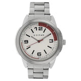 Titan Analog Silver Round Dial Stainless Steel Strap Watch for Men-NF1585SM01C - Bharat Time Style