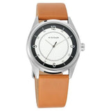 Titan Analog Black Round Dial Leather Strap Watch for Men-1729SL03 - Bharat Time Style