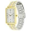 Titan White Rectangle Dial Stainless Steel Strap Analog with Date Watches For Men 1738BM01 - Bharat Time Style