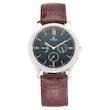 Titan Black Round Dial Leather Strap Multifunction Watches For Men 1768SL04 - Bharat Time Style