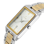 Titan Analog Silver Rectangular Dial Stainless Steel Strap Watch for Men-1777BM02 - Bharat Time Style