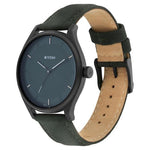 Workwear Watch with Green Dial & Fabric Strap - Bharat Time Style