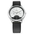 Titan Multifunction Silver Round Dial Leather Strap Watch for Men-1803SL01 - Bharat Time Style