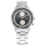 Silver Dial Stainless Steel Strap Watch | Titan - NM1805KM01 - Bharat Time Style