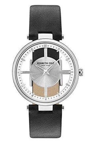 Kenneth Cole Womens Leather Analogue Watch - KC15004001LD