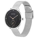 Workwear Watch with Black Dial & Stainless Steel Strap | Titan - Bharat Time Style