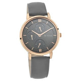 Workwear Watch with Grey Dial Leather Strap | Titan - 2652WL02 - Bharat Time Style