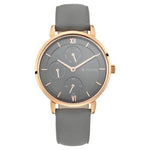 Workwear Watch with Grey Dial Leather Strap | Titan - 2652WL02 - Bharat Time Style