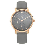 Workwear Watch with Grey Dial Leather Strap | Titan - 2652WL02 - Bharat Time Style