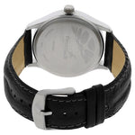 Fastrack Analog Silver Round Dial Leather Strap Watch for Guys-NG3001SL01/NJ3001SL01 - Bharat Time Style